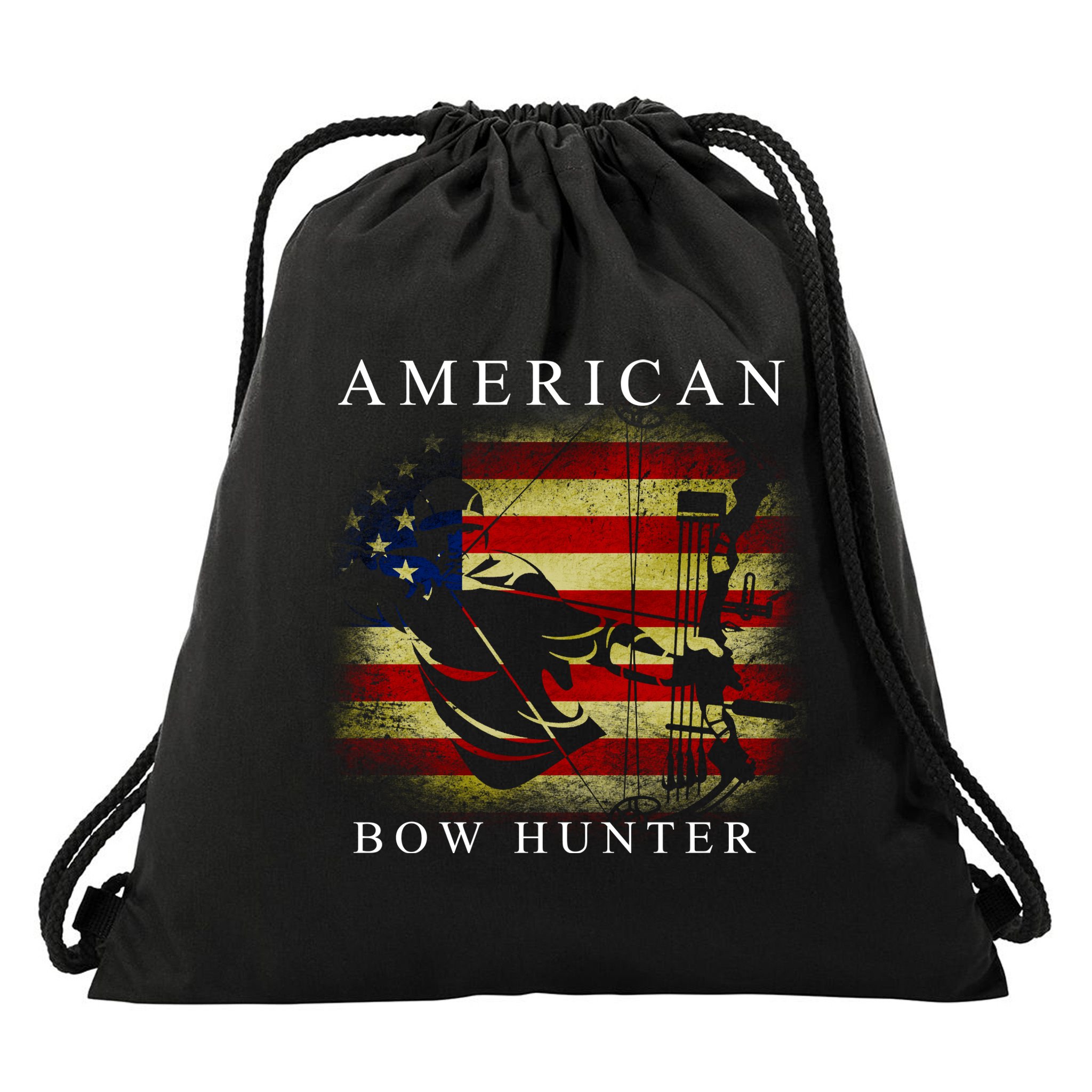 American Bow Hunter Drawstring Bag