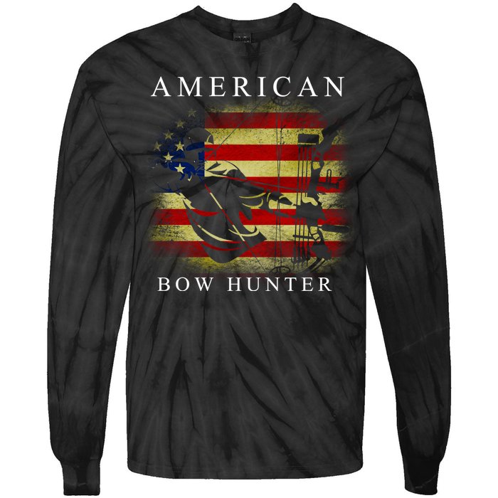 American Bow Hunter Tie-Dye Long Sleeve Shirt