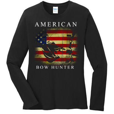 American Bow Hunter Ladies Long Sleeve Shirt