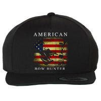 American Bow Hunter Wool Snapback Cap