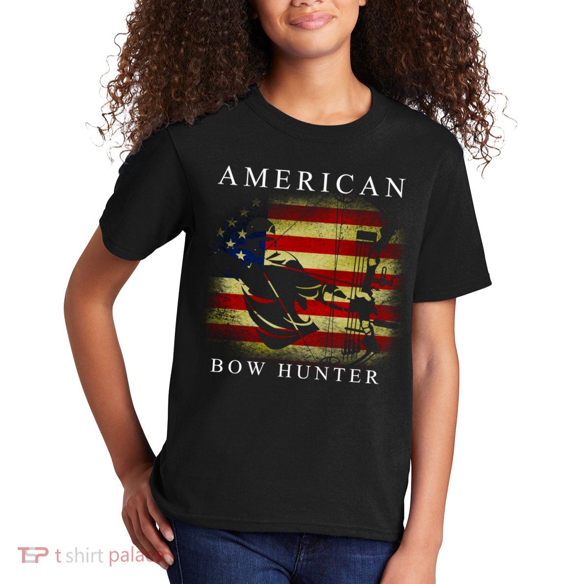 American Bow Hunter Kids T-Shirt