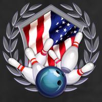 American Bowling Team Flag 11oz C Handle Ceramic Mug