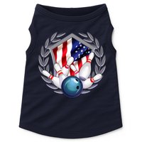 American Bowling Team Flag Doggie Tank