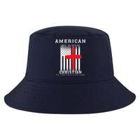 American By Birth Christian By The Grace Of God Cool Comfort Performance Bucket Hat