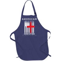 American By Birth Christian By The Grace Of God Full-Length Apron With Pockets