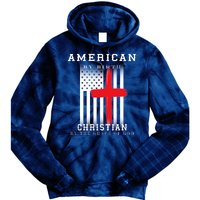 American By Birth Christian By The Grace Of God Tie Dye Hoodie