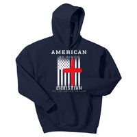 American By Birth Christian By The Grace Of God Kids Hoodie