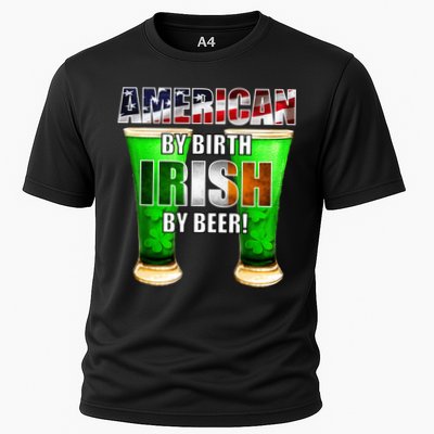 American By Birth Irish By Beer St. Patrick's Day Performance Shirt