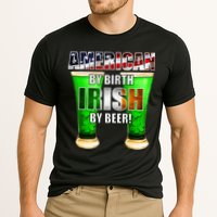 American By Birth Irish By Beer St. Patrick's Day Cooling Performance Crew T-Shirt