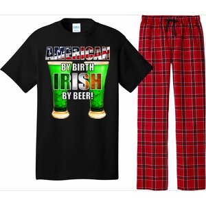 American By Birth Irish By Beer St. Patrick's Day Pajama Set