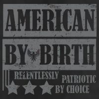 American By Birth Patriotic by Choice 7 Panel Mesh Trucker Snapback Hat
