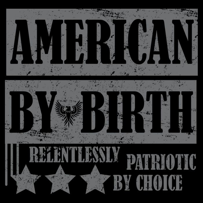 American By Birth Patriotic by Choice Kids Hoodie