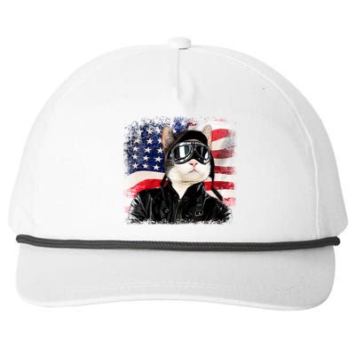 American Cat Air Force Pilot  Snapback Five-Panel Rope Hat