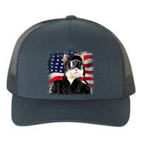 American Cat Air Force Pilot  Yupoong Adult 5-Panel Trucker Hat