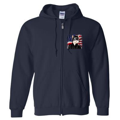 American Cat Air Force Pilot  Full Zip Hoodie