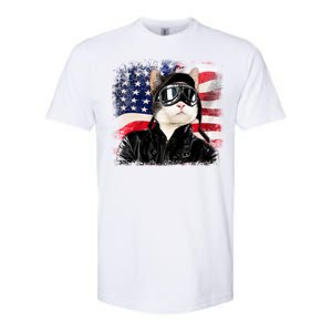 American Cat Air Force Pilot  Softstyle® CVC T-Shirt