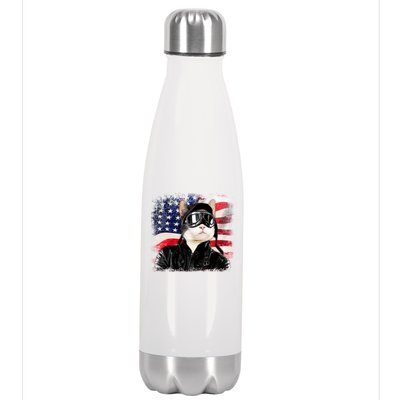 American Cat Air Force Pilot  Stainless Steel Insulated Water Bottle