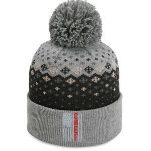 American Chef USA Flag The Baniff Cuffed Pom Beanie