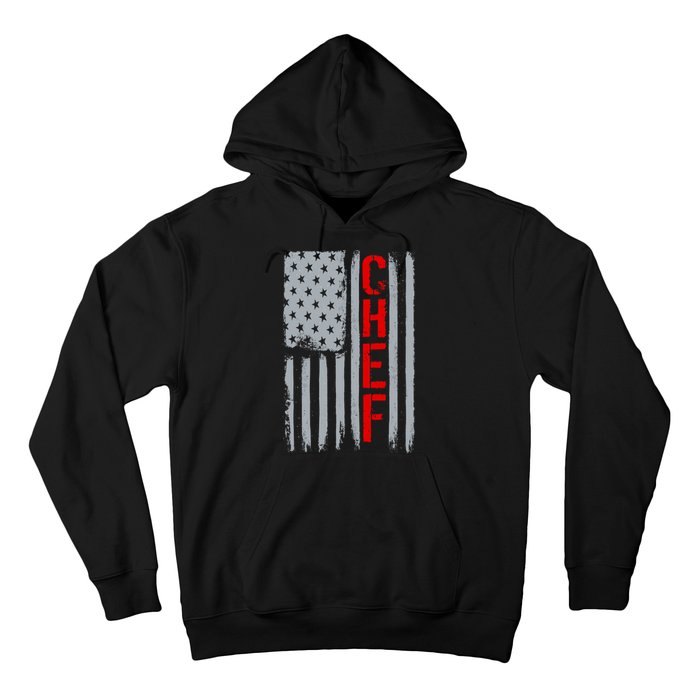 American Chef USA Flag Hoodie