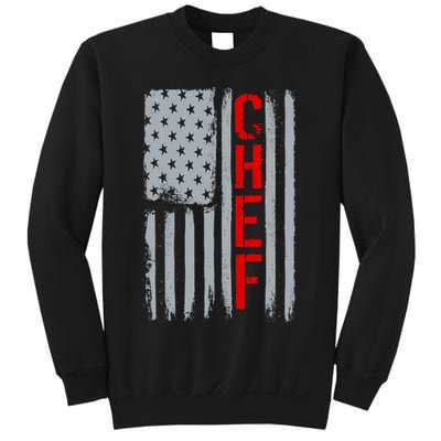 American Chef USA Flag Sweatshirt
