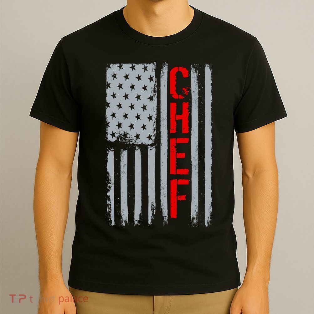 American Chef USA Flag T-Shirt