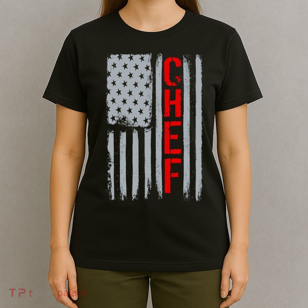 American Chef USA Flag T-Shirt