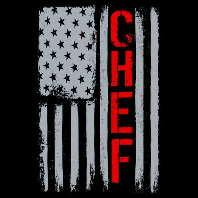 American Chef USA Flag T-Shirt