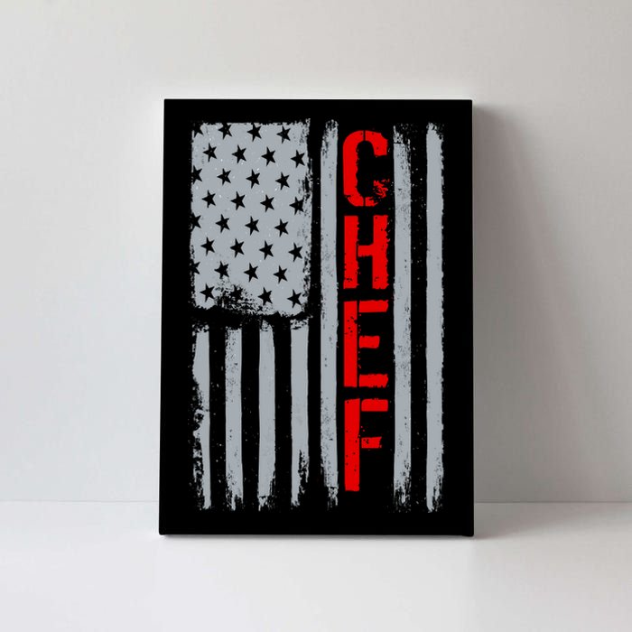 American Chef USA Flag Canvas