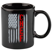 American Chef USA Flag 11oz C Handle Ceramic Mug