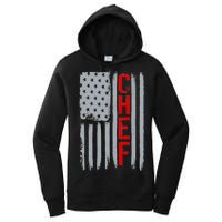 American Chef USA Flag Women's Pullover Hoodie