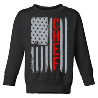 American Chef USA Flag Toddler Sweatshirt