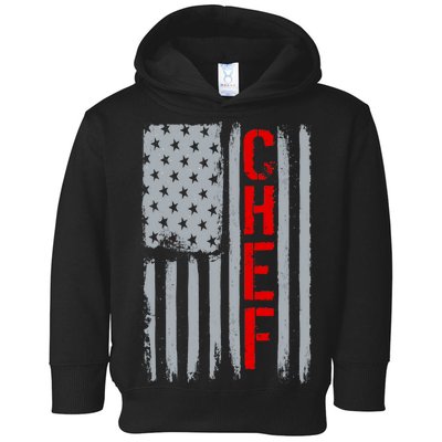 American Chef USA Flag Toddler Hoodie