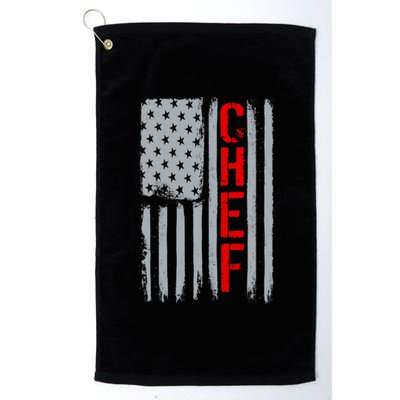 American Chef USA Flag Platinum Collection Golf Towel