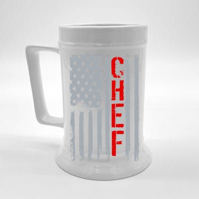 American Chef USA Flag Beer Stein