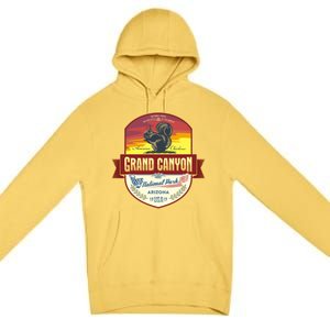 American Chickaree Grand Canyon National Park Premium Pullover Hoodie