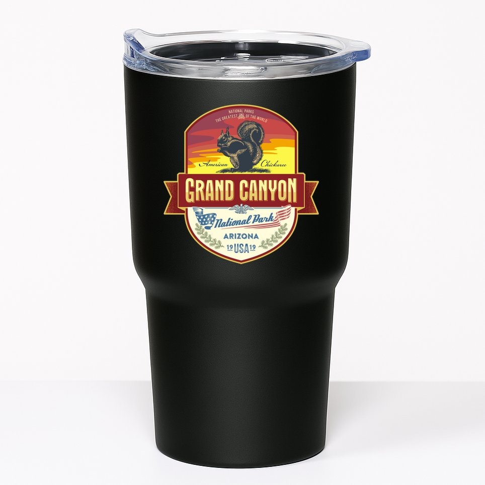 American Chickaree Grand Canyon National Park Tumbler