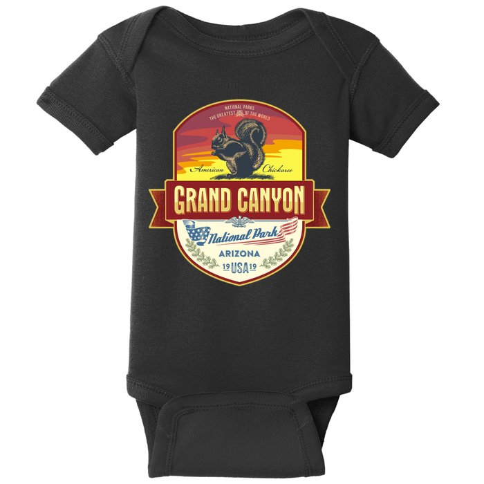 American Chickaree Grand Canyon National Park Baby Bodysuit