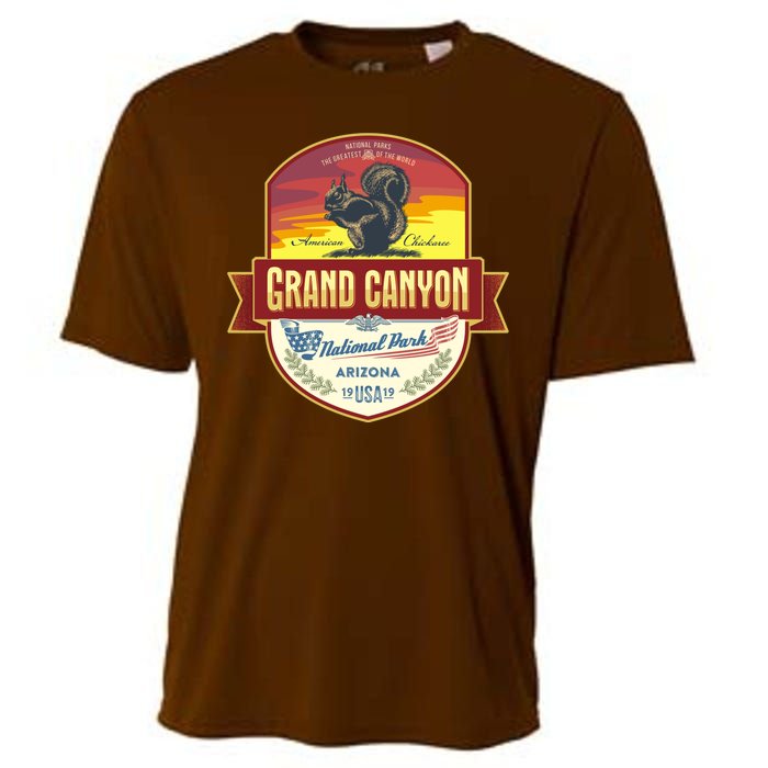 American Chickaree Grand Canyon National Park Cooling Performance Crew T-Shirt