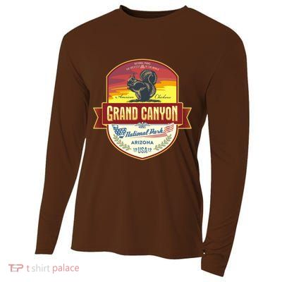American Chickaree Grand Canyon National Park Cooling Performance Long Sleeve Crew