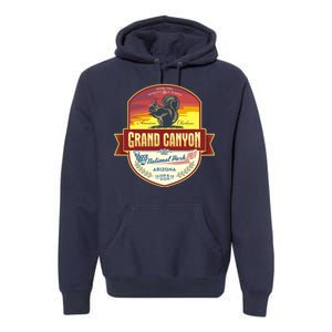 American Chickaree Grand Canyon National Park Premium Hoodie