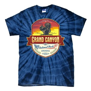 American Chickaree Grand Canyon National Park Tie-Dye T-Shirt