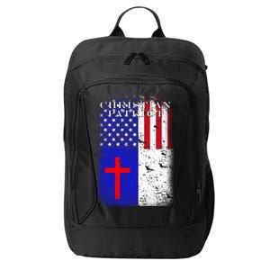 American Christian Patriot Red Cross City Backpack