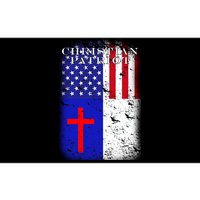 American Christian Patriot Red Cross Bumper Sticker