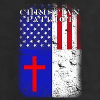 American Christian Patriot Red Cross Adult Drive Performance Visor