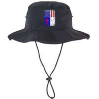 American Christian Patriot Red Cross Legacy Cool Fit Booney Bucket Hat