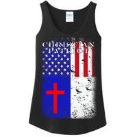 American Christian Patriot Red Cross Ladies Essential Tank