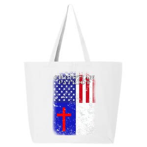 American Christian Patriot Red Cross 25L Jumbo Tote