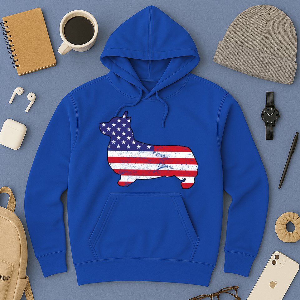 American Corgi Hoodie