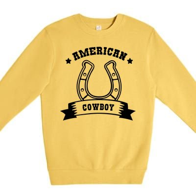 American Cowboy Vintage Premium Crewneck Sweatshirt