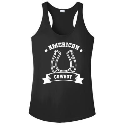 American Cowboy Vintage Ladies PosiCharge Competitor Racerback Tank